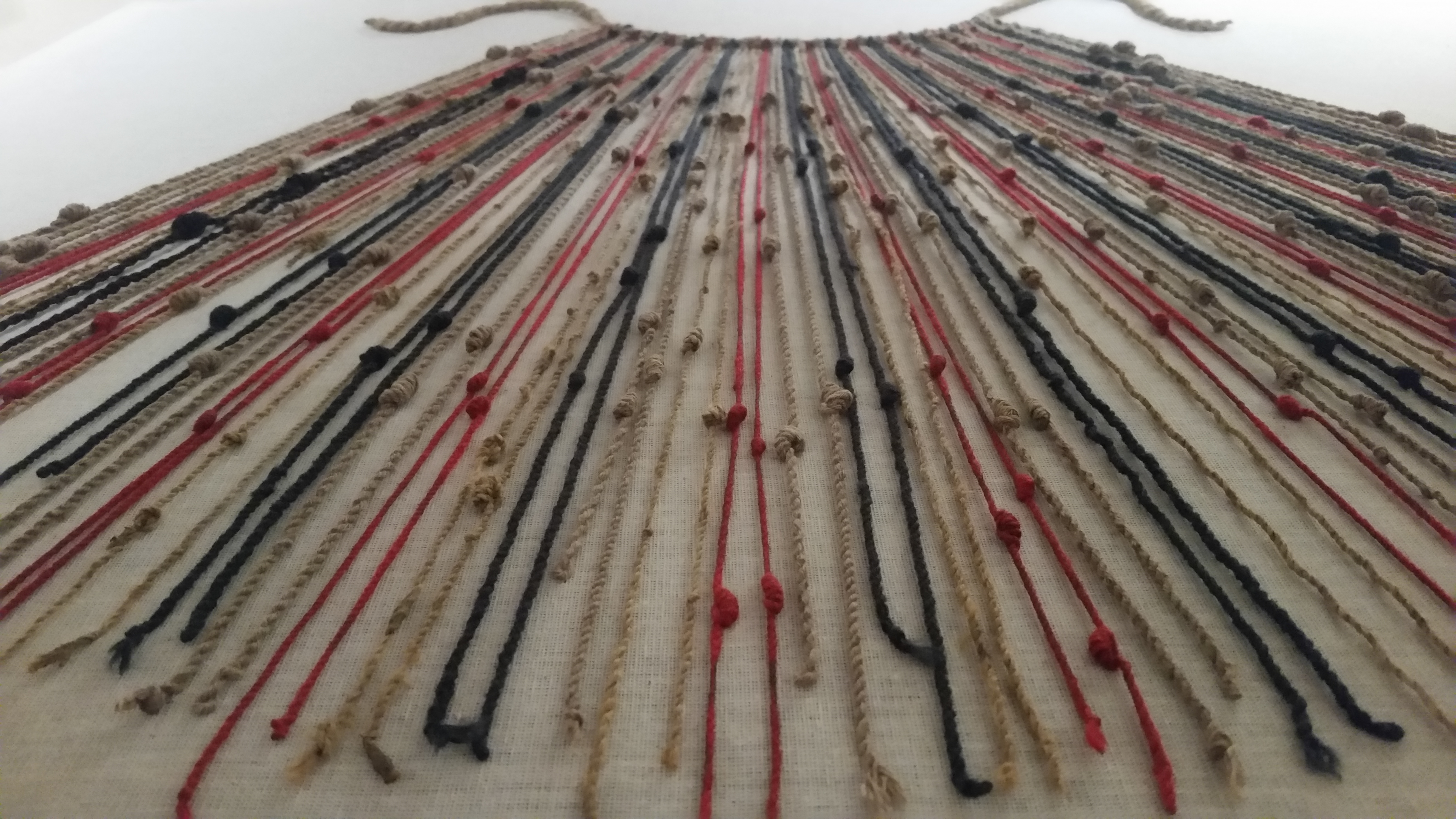 An Incan quipu