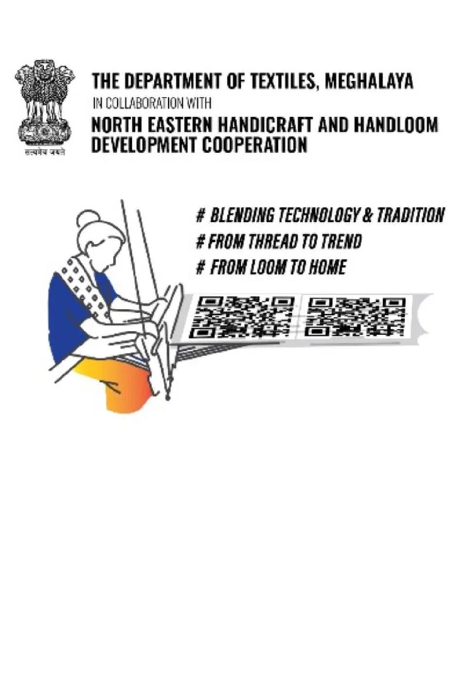 Handloomed QRs in India